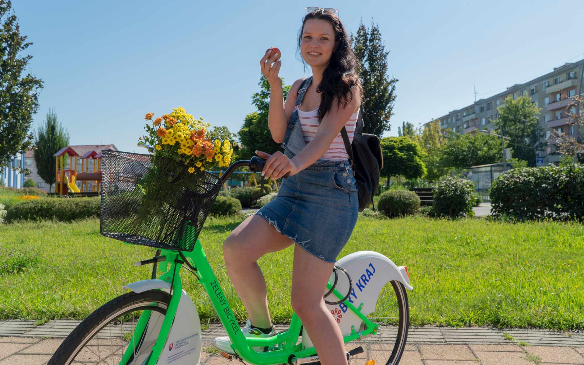 ZDRAVO, EKOLOGICKY, jednoducho - Zelený bicykel