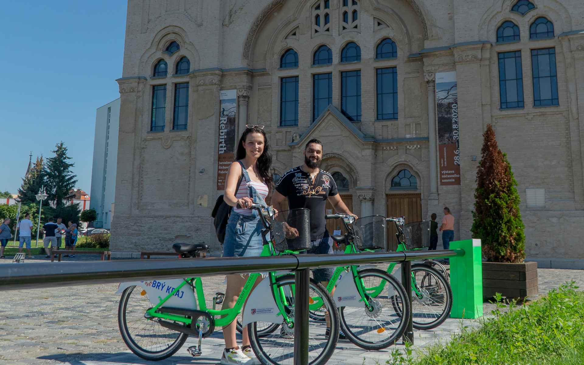 JEDNÝM ÚČTOM dva bicykle - Zelený bicykel